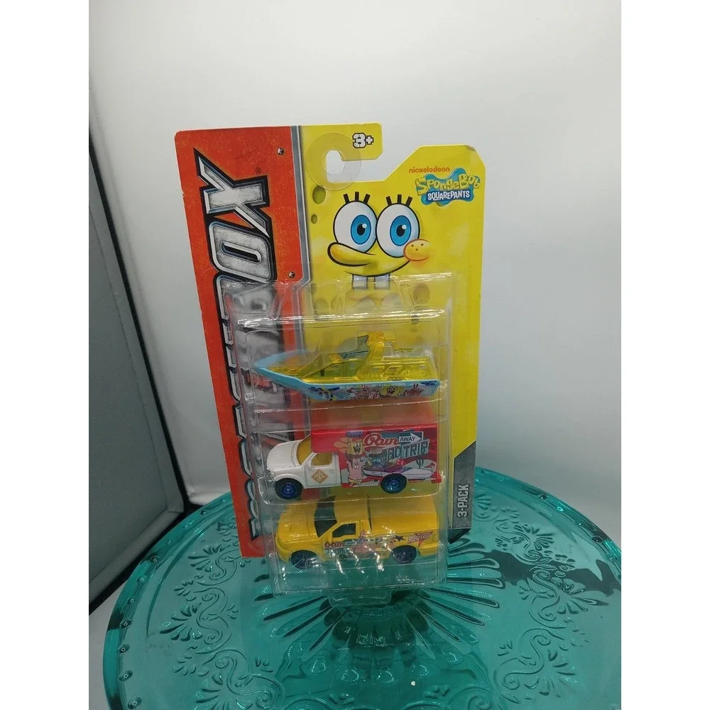 Matchbox 2012 3-pack Spongebob Squarepants Collectible Vehicle Set NIP